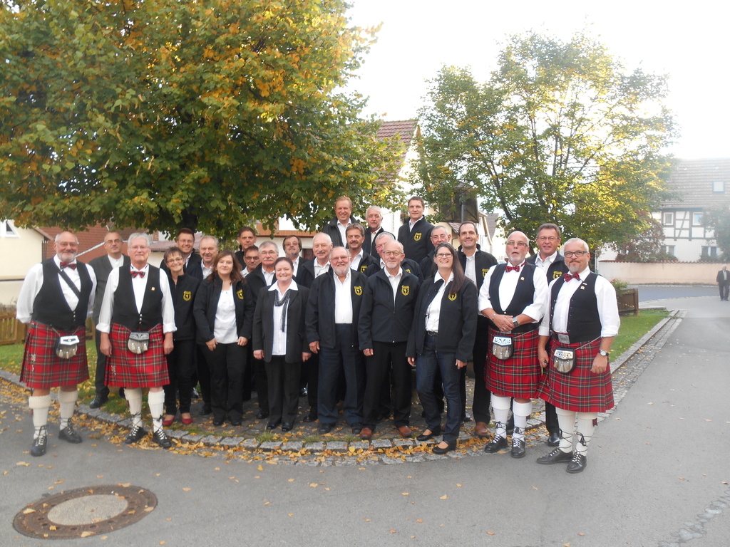 Im Herbst gibt es ein Konzert mit der Dudelsackband "Pipes and Drums" aus Sonderhausen.