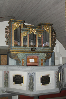 Kirche Irmelshausen Orgel von Daniel Felix Streit